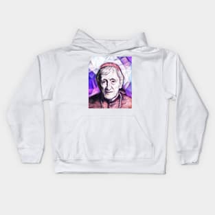 John Henry Newman Pink Portrait | John Henry Newman Artwork 8 Kids Hoodie